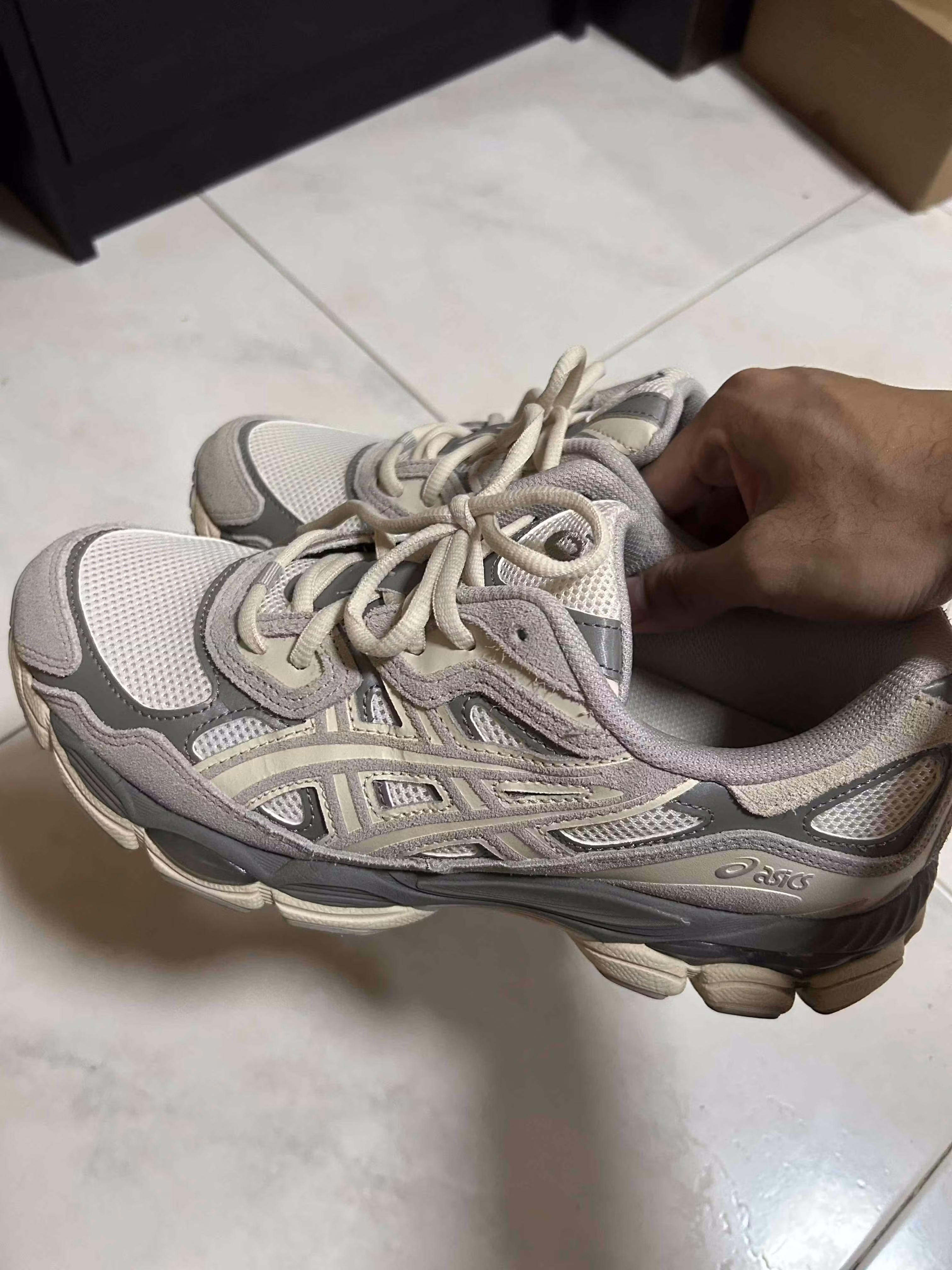 ASICS Gel NYC 'Cream Oyster Grey' 1201A789-103 ASICS Gel NYC 'Cream Oyster Grey' 1201A789-103